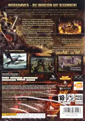 Warhammer Battle March (USA) box cover back